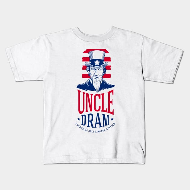 Uncle Dram Kids T-Shirt by vates